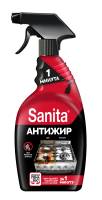 Средство для кухни антижир 500мл спрей Санита 1 минута 1/15 Средство для кухни антижир 500мл спрей Санита 1 минута 1/15