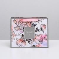 Пакет подарочный бумажный (18х23х10) ламинир Present for you 1/240