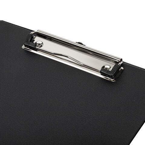 Доска-планшет с прижимом А4 22,8х31,8см картон/ПВХ черный STAFF 1/48 (клиент) Доска-планшет с прижимом А4 22,8х31,8см картон/ПВХ черный STAFF 1/48 (клиент)