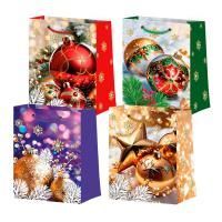 НГ Пакет подарочный ламинированный (11,4x14,6x6,4) МиксНовый год №3 1/12/480