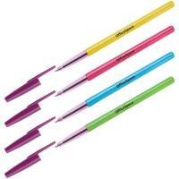 Ручка шариковая синяя 0,7мм ассорти OfficeSpace 219 Color 1/50