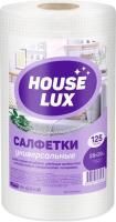 Салфетки вискозные рулон (28х20) House Lux универсальные (125) 1/12