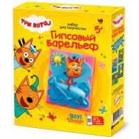 Набор для творчества магнит из гипса Три кота Карамелька 1/46