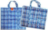 Сумка хозяйственная с молнией (50х45х25) Клетка1/10