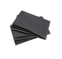 Мешок для мусора 240л ПВД (100х140)-43 черный 112г Ромашка 50/100