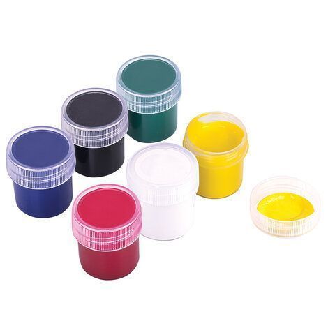 Гуашь 06цв 20мл Brauberg Академия Классик 1/36