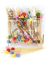 Пика для канапе Звезды микс (100шт) 1/40 Пика для канапе Звезды микс (100шт) 1/40