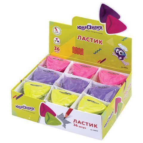 Ластик 52х50х15 мм ЮНЛАНДИЯ 