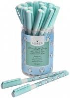 Ручка масляная синяя 0,5мм LOREX ILLEGALLY CUTE.BEAR Slim Soft Grip 1/24/288