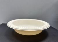 Тарелка ЭКО d-180 500мл миска суповая кукурузный крахмал бежевая 50/400 Тарелка ЭКО d-180 500мл миска суповая кукурузный крахмал бежевая 50/400