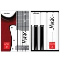 Тетрадь д/нот А4 24л BRAUBERG Музыка Тетрадь д/нот А4 24л BRAUBERG Музыка