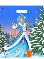 НГ Пакет с вырубной ручкой (38х45)-60 Сказочная гостья ТИКО 50/500