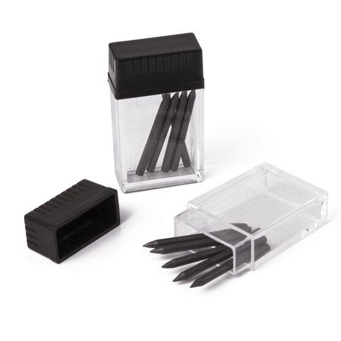 Грифели запасные для циркуля набор 2 тубы по 5шт (10х24мм) BRAUBERG 1/24