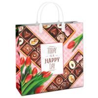 Пакет пластиковый (30х30+10)-150 Шоколатье Интерпак 1/40