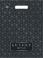 Пакет с вырубной ручкой (31х40)-30 Стиль лакшери Тико 50/1300