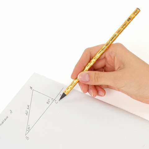 Карандаш ч/гр HB ассорти, дисплей Hologram BRAUBERG PREMIUM TURKEY 1/72/1728