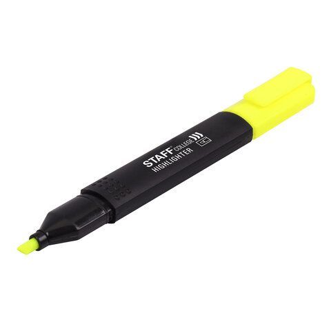 Текстмаркеры НАБОР 4шт 1-4мм ассорти STAFF STICK 1/48/288