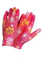 Перчатки спец садовые нейлон цветы  12/960