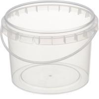 Ведро пищевое прозрачное 0,55л d-111 без крышки с ручкой Перинт 600/300 Ведро пищевое прозрачное 0,55л d-111 без крышки с ручкой Перинт 600/300