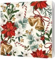 НГ Салфетки (33х33) 3-сл Рождество (20) 1/16